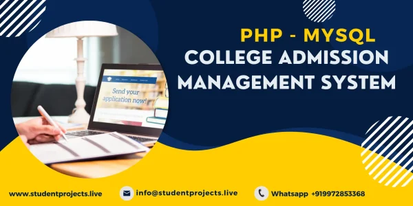 College Admission Management System in PHP and MySQL