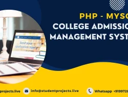 College Admission Management System