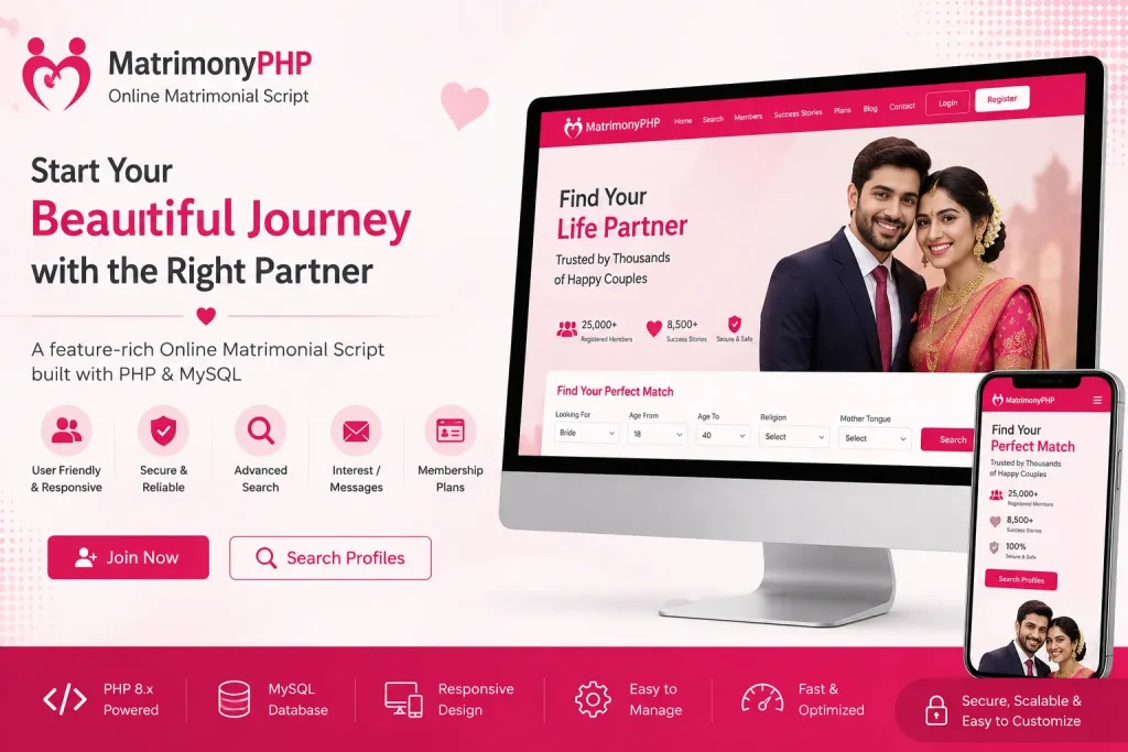 Online Matrimonial Project