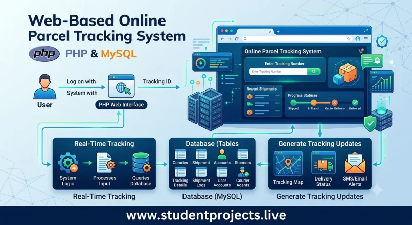 Online Parcel Tracking System