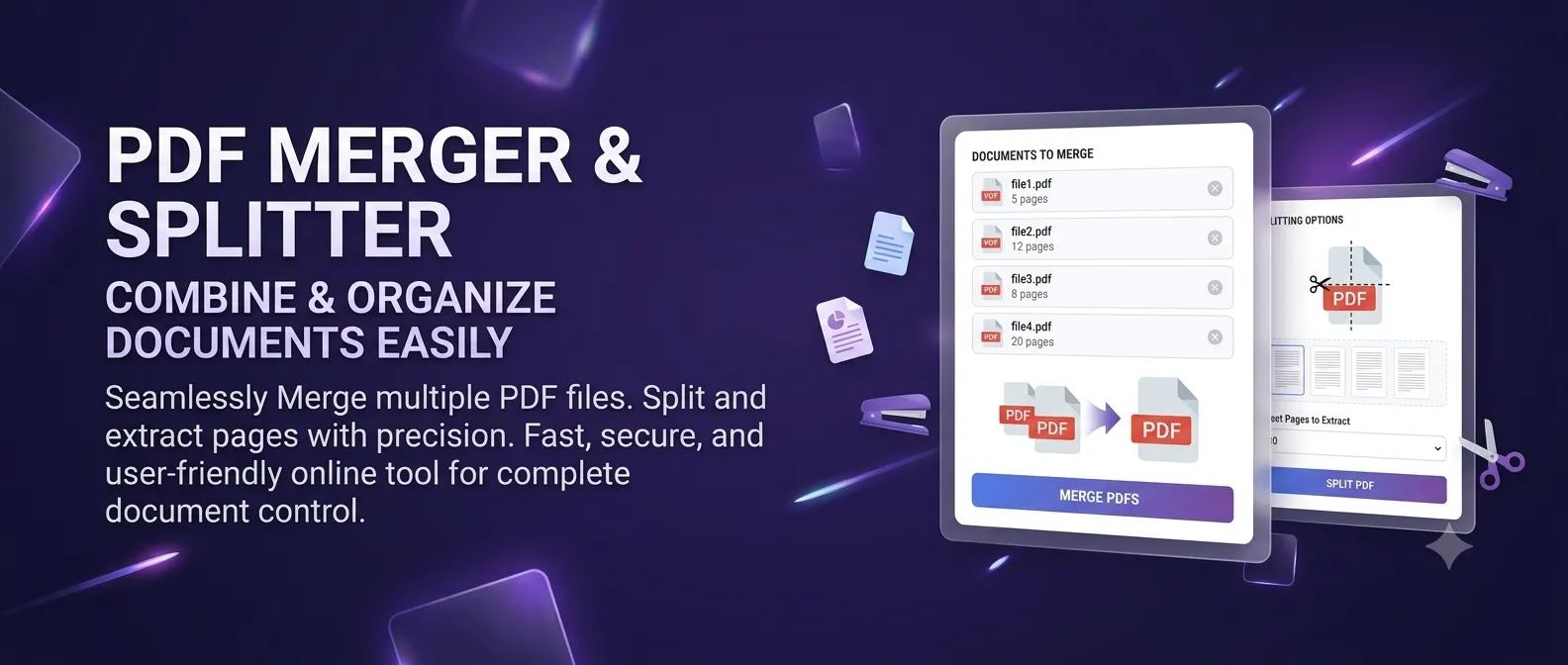 PDF Merger & Splitter